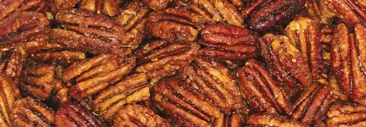 Maple pecan pile