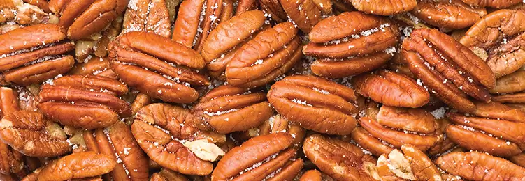 Roasted salted pecan pile