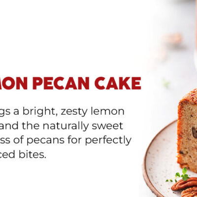 Lemon Pecan Bundt Cake