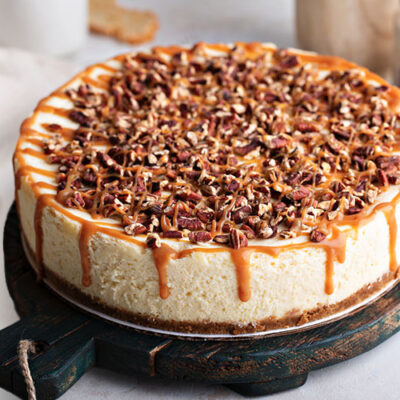 No-Bake Pecan Pie Cheesecake