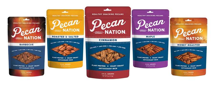 All pecan flavors